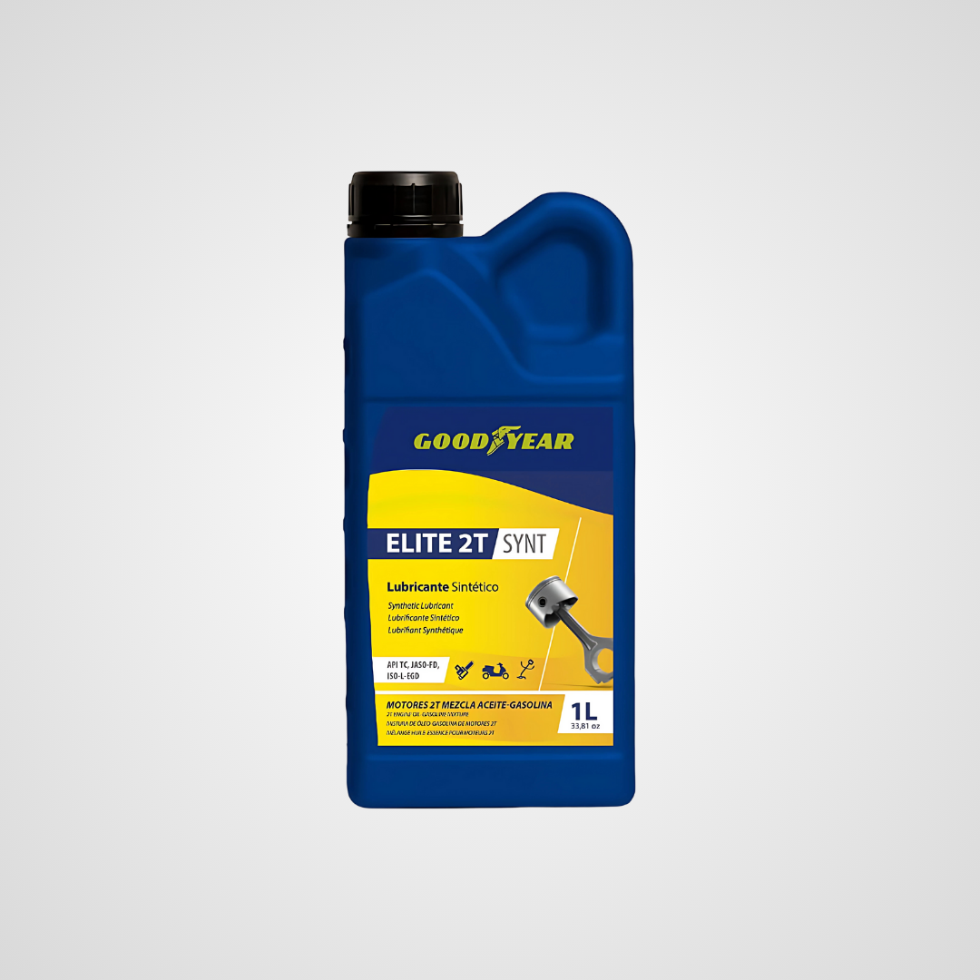 Lubricante motobike 2t sintetico goodyear para moto sierras y bordeadoras en selectastore.ar