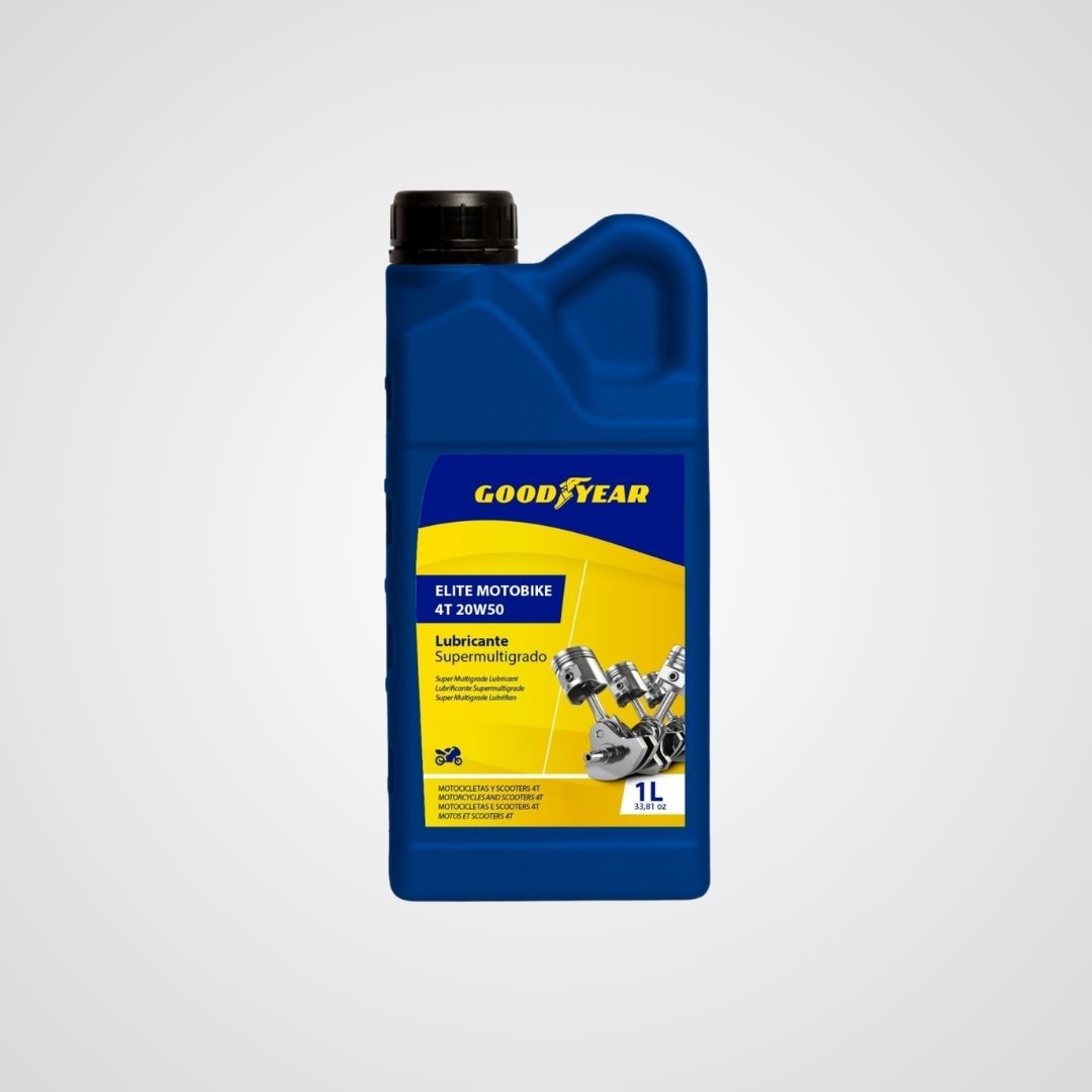 Lubricante goodyear cuatro tiempos elite motobike 1l en selectastore.ar
